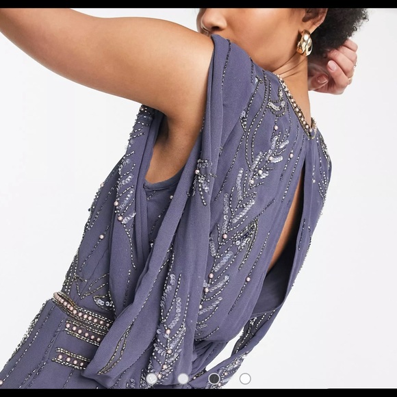 PERFECT COCKTAIL DRESS. WORN ONCE. SIZE 2-4. - Picture 5 of 5